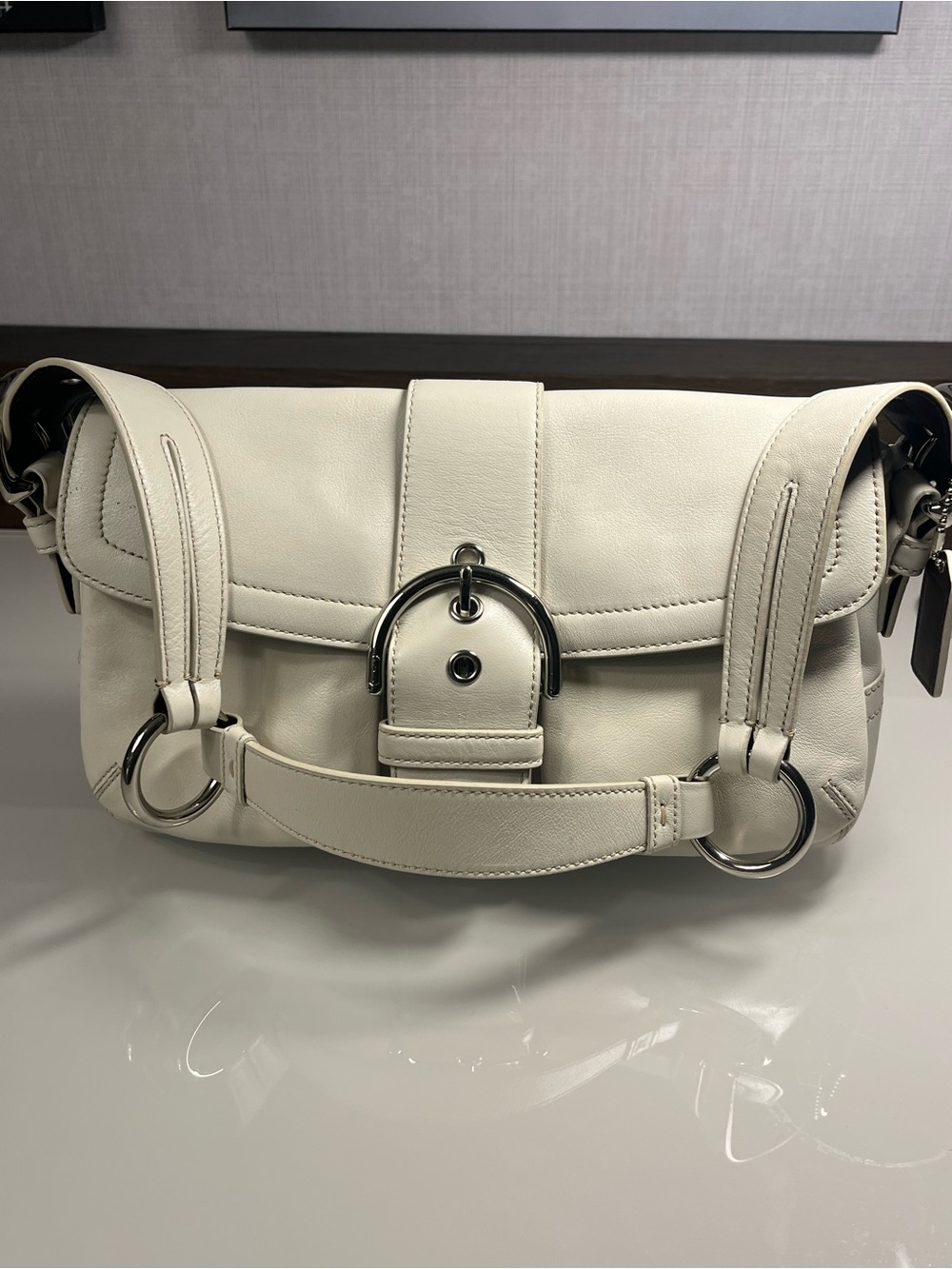 Coach SoHo double pocket bag